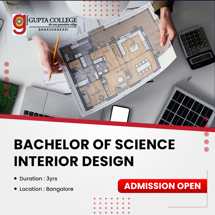 B.Sc Interior Design at Gupta College, Bengaluru/Bangalore